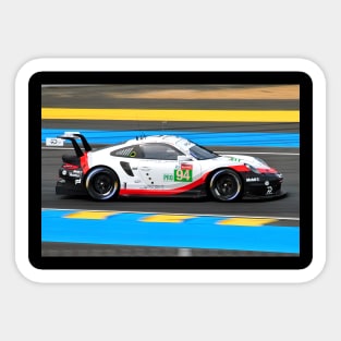 Porsche 911 RSR 24 Hours of Le Mans 2018 Sticker